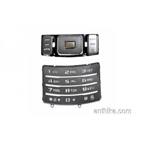 Samsung U800 Tuş Takım Orjinal Keypad Silver New
