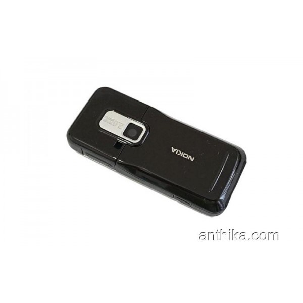 Nokia 6120 Classic Kapak Kasa Tuş Full Housing Silver Black New