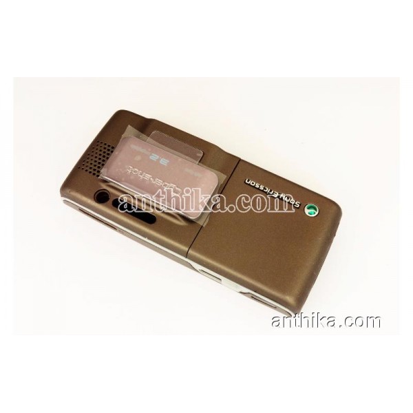Sony Ericsson K790 K790i Kapak Kasa Tuş Orjinal Kalitesinde Brown