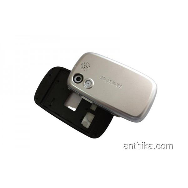 Samsung B3310 Kapak Kasa Tuş Good Quality Housing Silver Black New