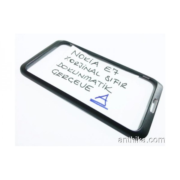 Nokia E7 Dokunmatik Çerçeve Orjinal Digitizer Touchscreen Lcd Frame
