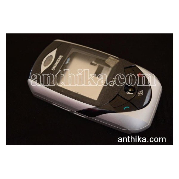 Siemens SL65 Kapak Kasa Tuş Original Housing Silv...