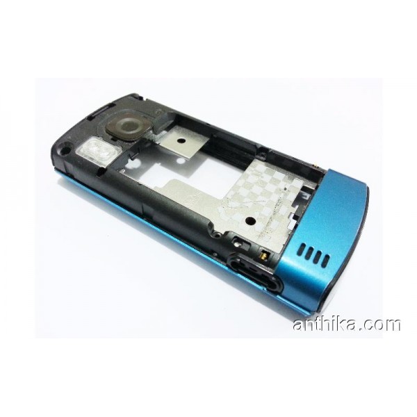 Nokia 6700 Slide Orjinal Kasa Kapak Blue-2