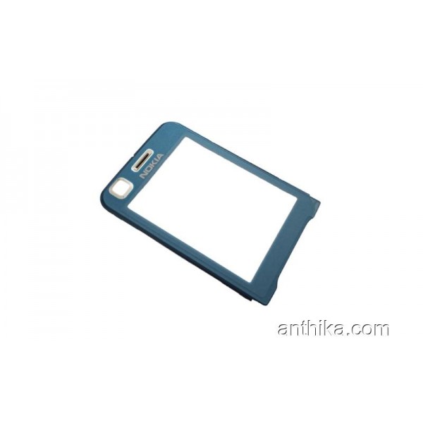 Nokia 6120 Classic Cam Lens Original Lcd Glass Blu...