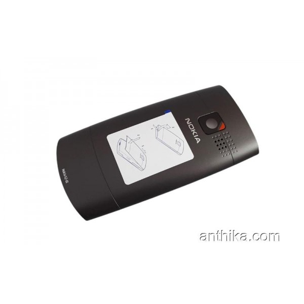 Nokia X2-01 Kapak Original Battery Cover Black New