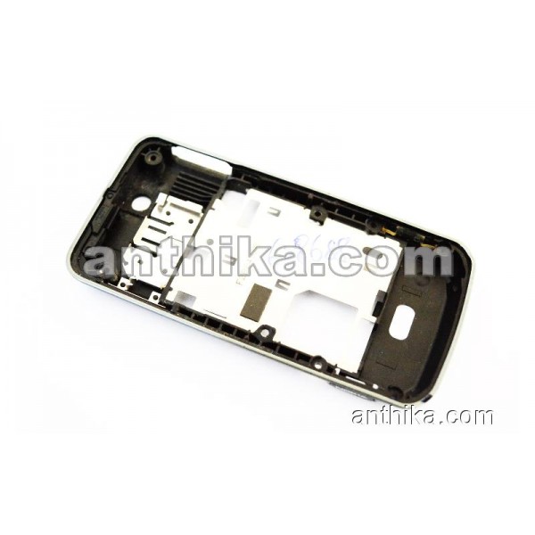 Nokia 7100 Supernova Kasa Original Middle Cover Black New Condition