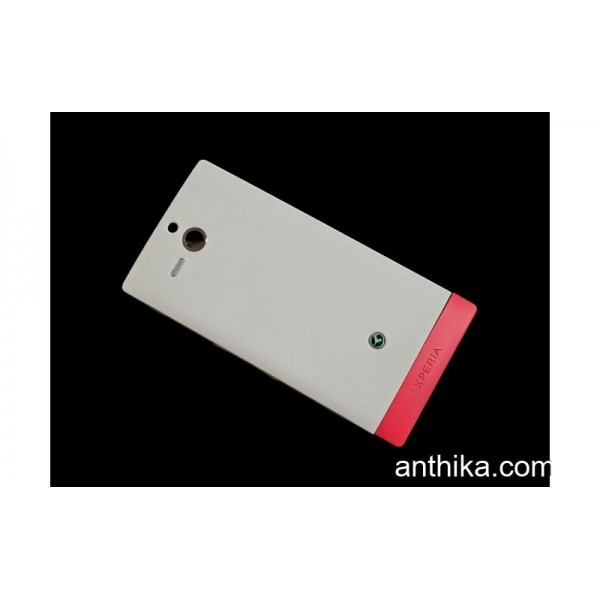 Sony St25 Sony Xperia U ST25i Kapak Kasa Full Housing White Pink New