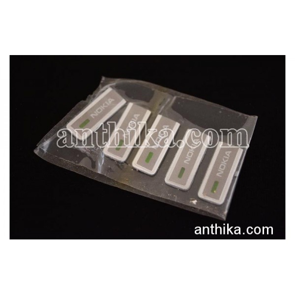 Nokia 6260 Logo Original Nokia Logo Plate Silver N...