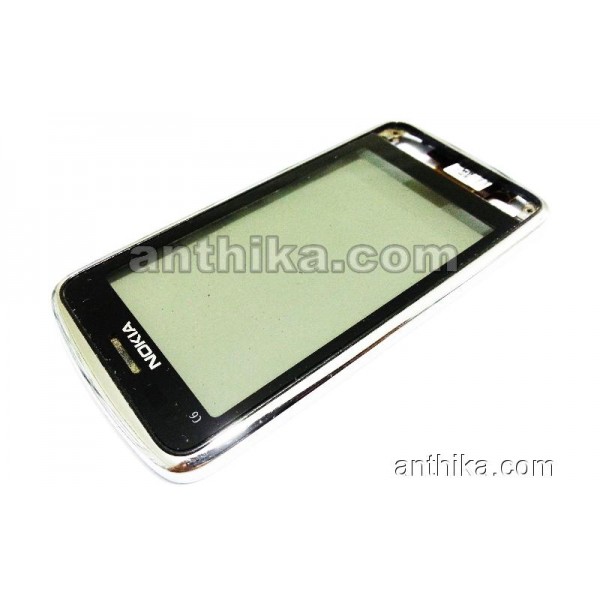 Nokia C6-01 Dokunmatik Original Digitizer Touchscreen Silver Used