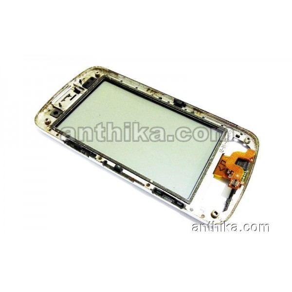 Nokia C6-01 Dokunmatik Original Digitizer Touchscreen Silver Used