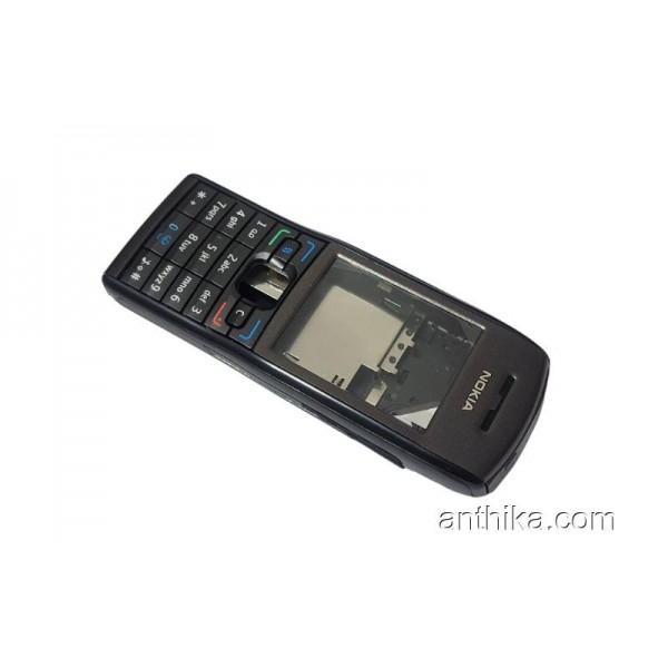 Nokia E50 Kapak Kasa Tuş High Quality Full Housing Black New