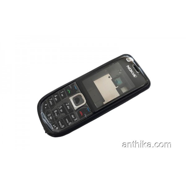 Nokia 3120 Classic Kapak Kasa Tuş High Quality Full Housing Black New