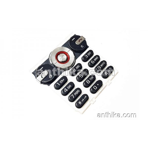 Sony Ericsson V640 V640i Tuş Original Keypad Blac...