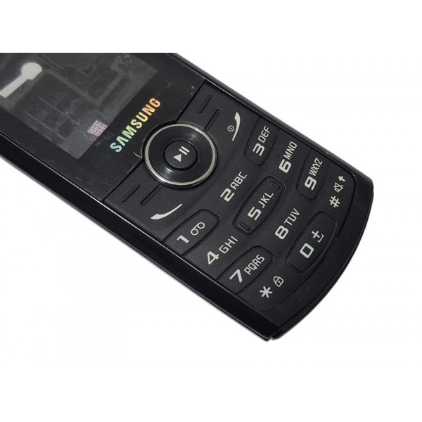 Samsung E2120 E2121 Kapak Kasa Tuş Original Full Housing Black New