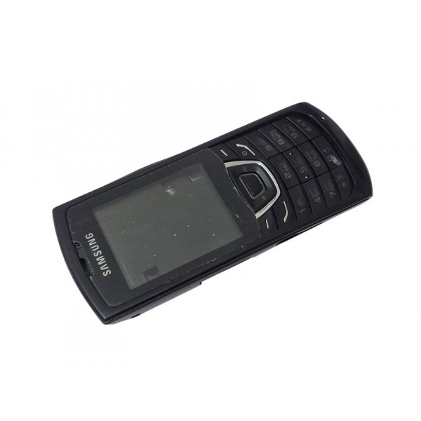 Samsung C3200 Kapak Kasa Tuş Full Smart Housing Black New