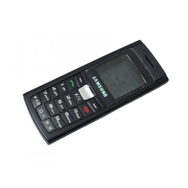 Samsung C180 Kapak Kasa Tuş High Quality Full Housing Black New
