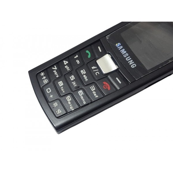 Samsung C180 Kapak Kasa Tuş High Quality Full Housing Black New