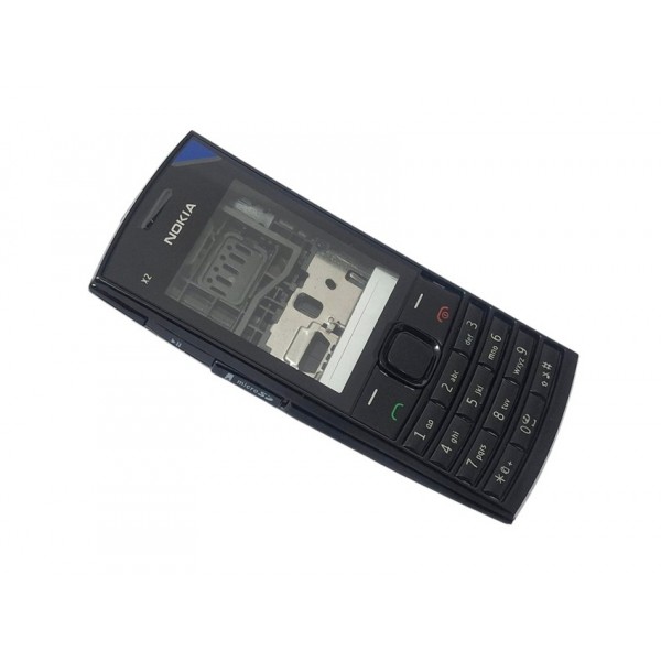 Nokia X2-02 Kapak Kasa Tuş High Quality Full Hous...