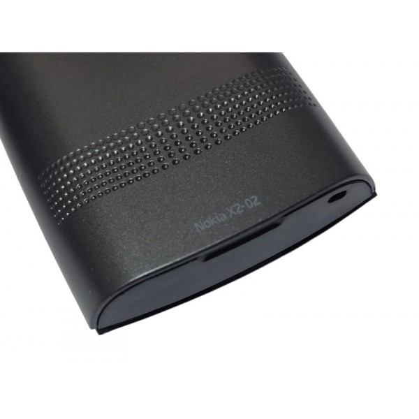 Nokia X2-02 Kapak Kasa Tuş High Quality Full Housing Black New