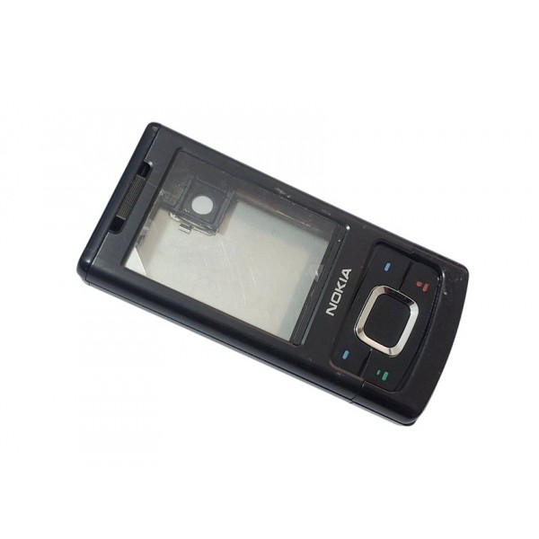 Nokia 6500 Slide Kapak Kasa Tuş Original Full Housing Black New Condition