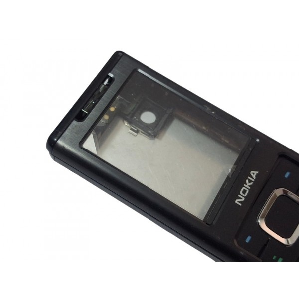 Nokia 6500 Slide Kapak Kasa Tuş Original Full Housing Black New Condition