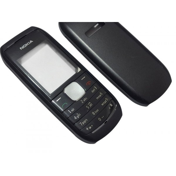 Nokia 1800 Kapak Tuş Original Xpress on Cover and Keypad Black New