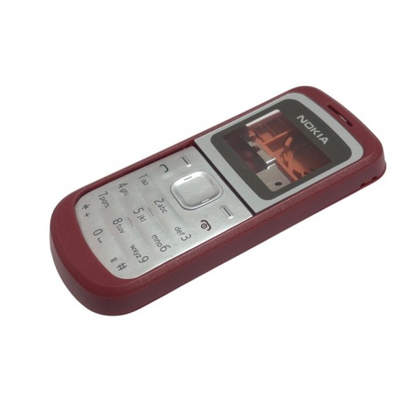 Nokia 1203 Kapak Kasa Tuş High Quality Full Housing Red New