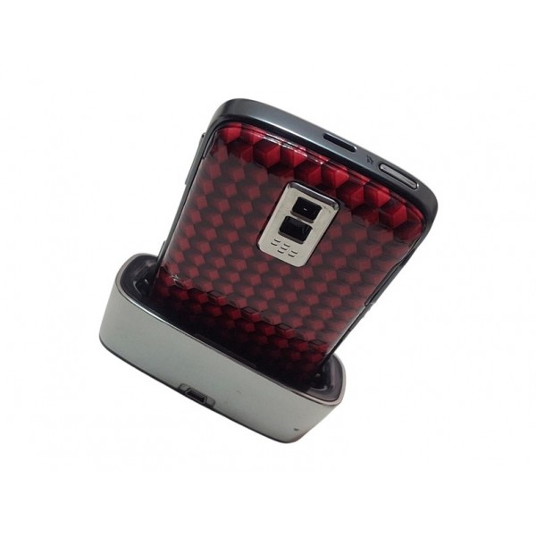 Blackberry 9000 Bold Kapak Kasa Tuş Dock Station Black Red New