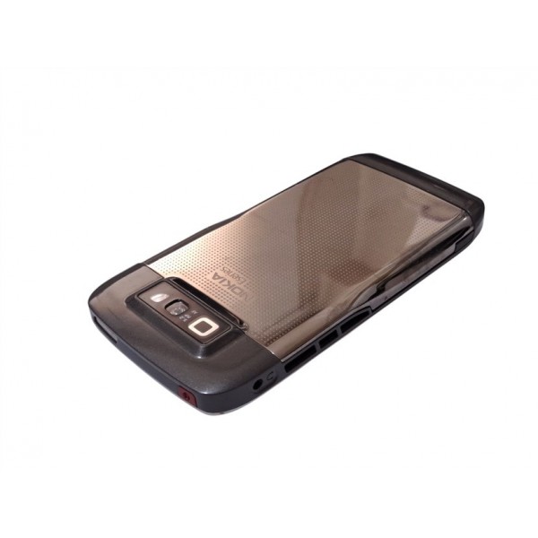 Nokia E71 Kapak Kasa Tuş Original Housing Gray Orange Mobile Used
