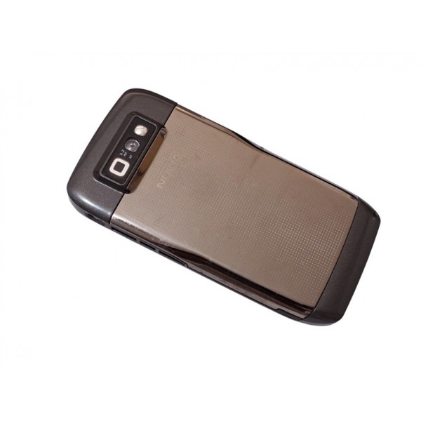 Nokia E71 Kapak Kasa Tuş Original Housing Gray Orange Mobile Used