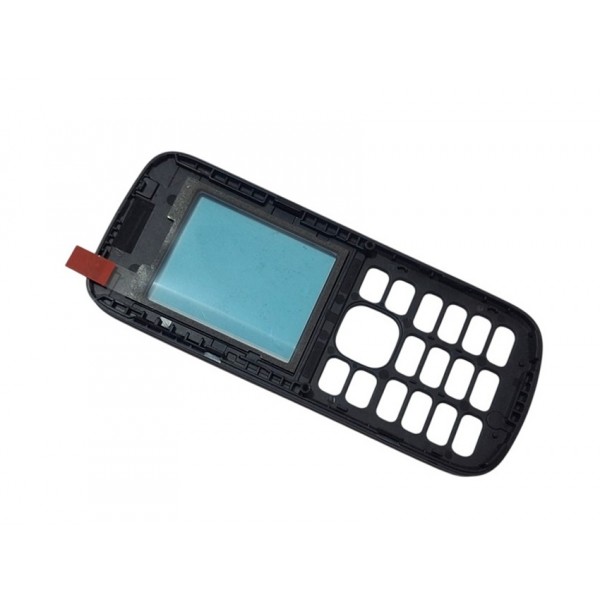 Nokia c1-02 Kapak Original Front Cover Black New