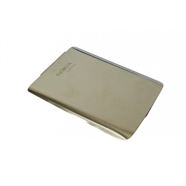 Nokia E72 Kapak Original Battery Cover Silver New Condition