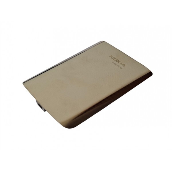 Nokia E72 Kapak Original Battery Cover Silver New Condition