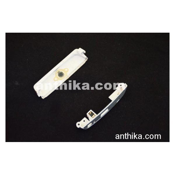 Nokia N95 Alt Üst Kapak Mikrofon Top Cover Bottom Cover Silver Used