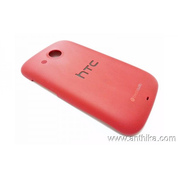 HTC Desire C Orjinal Arka Batarya Kapak Red Batter...