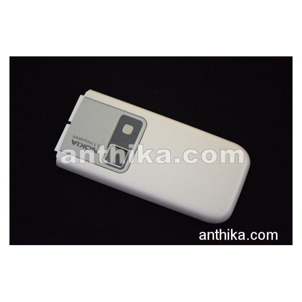 Nokia 6151 Kapak Original Battery Cover White New