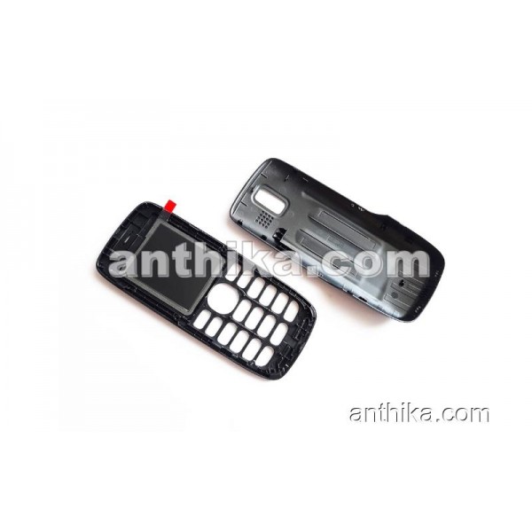 Nokia 112 Kapak Original Front and Battery Cover Dark Gray New