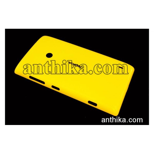 Nokia Lumia 520 Kapak Original Battery Cover Yello...