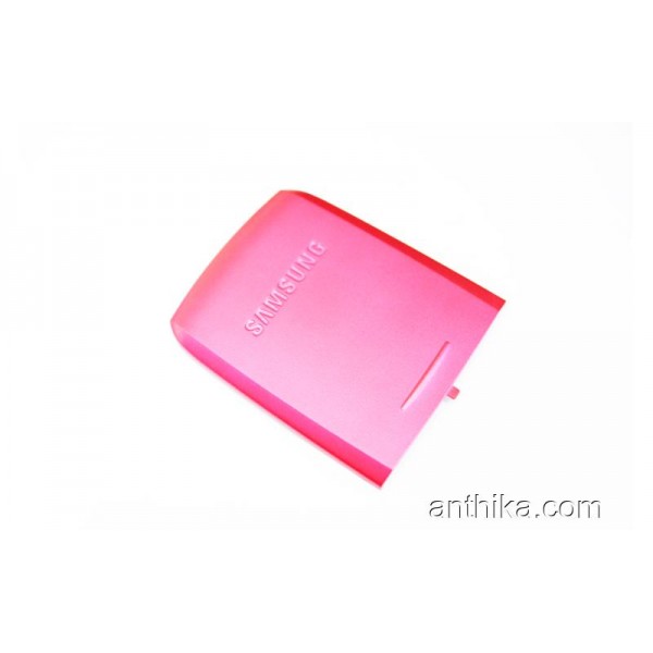 Samsung E250 Kapak Original Battery Cover Pink New