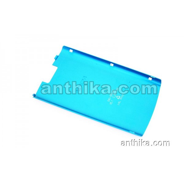 Nokia X3-02 Kapak Original Battery Cover Blue New