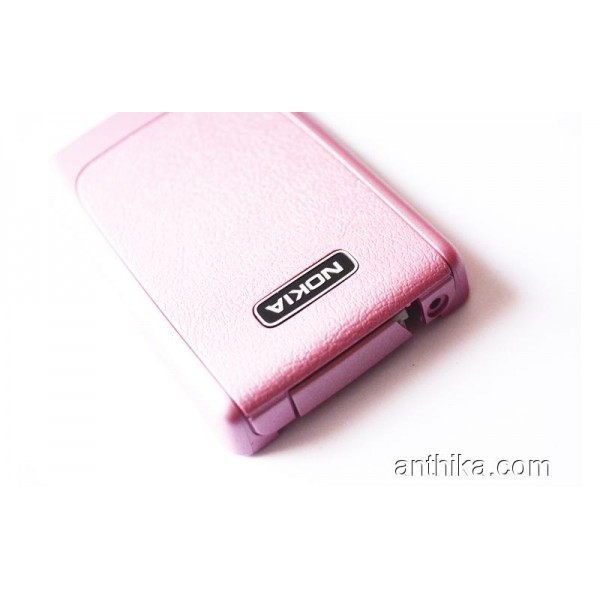 Nokia 6131 Kapak Original Battery Cover Pink Used