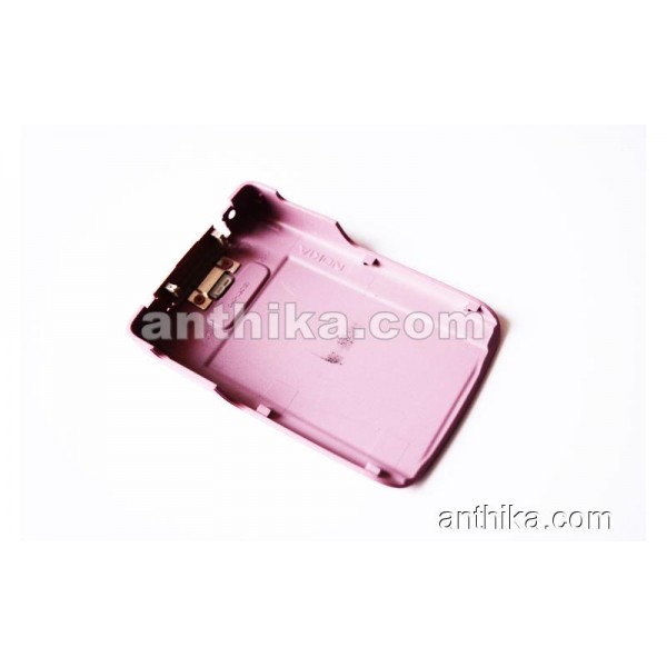 Nokia 6131 Kapak Original Battery Cover Pink Used