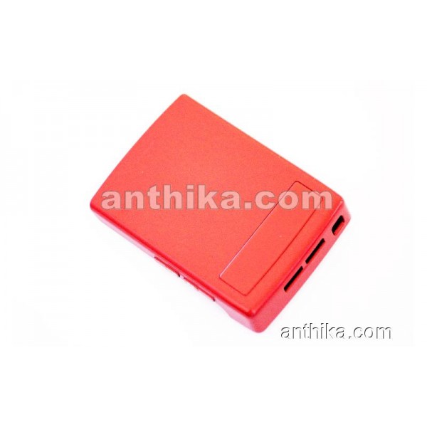 Nokia N76 Kapak Original Battery Cover Red Used