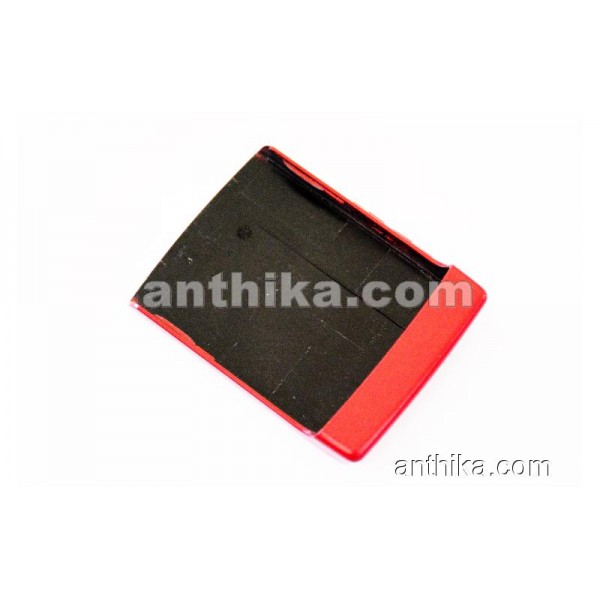 Nokia N76 Kapak Original Battery Cover Red Used