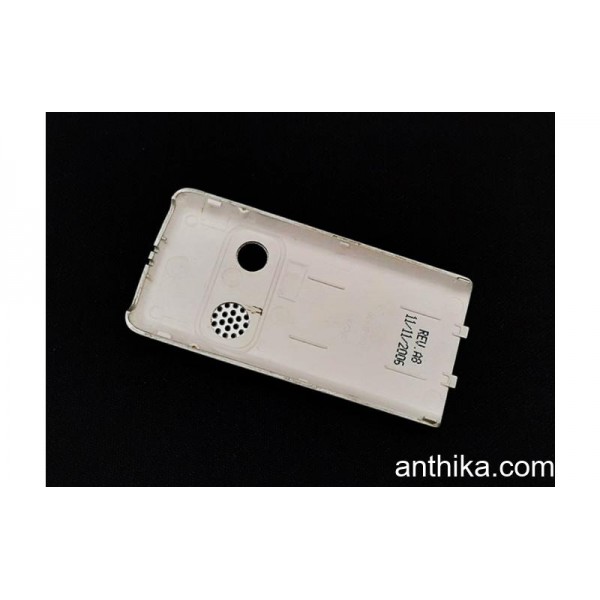 Sony Ericsson K310 K310i Kapak Original Battery Cover Silver Used