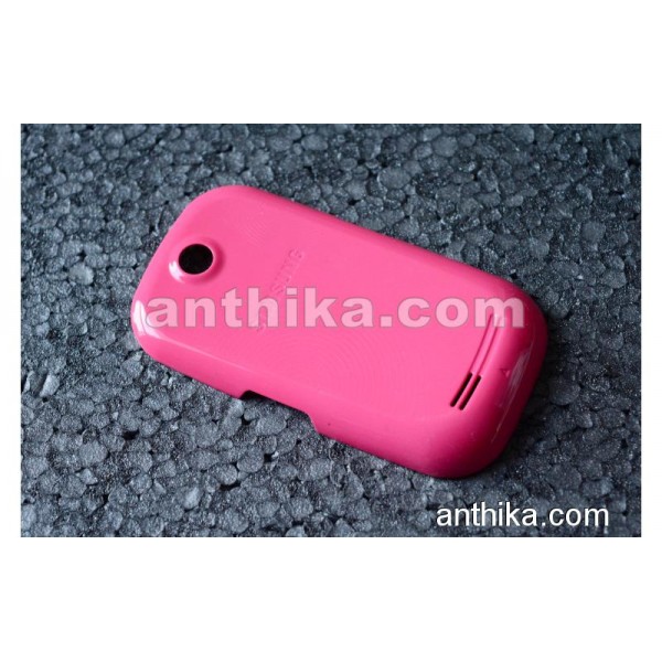 Samsung S3650 Kapak Original Battery Cover Pink Ne...