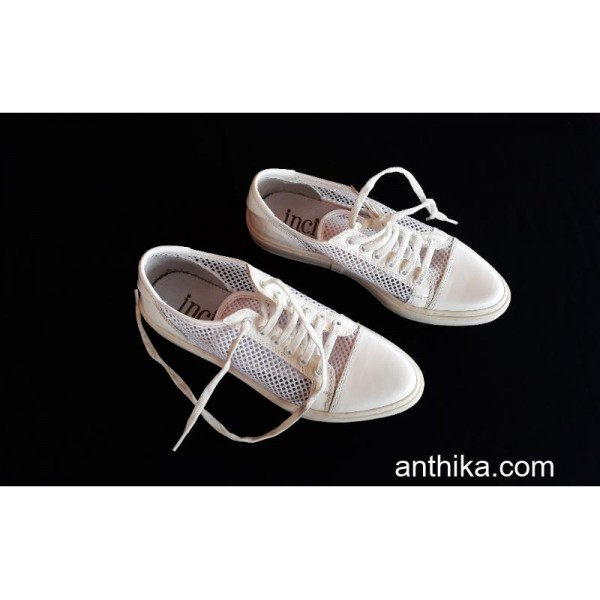 inci 38 Numara Kadın Spor Tarz Günlük Fileli Be...