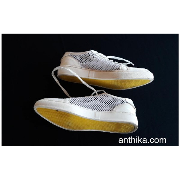 inci 38 Numara Kadın Spor Tarz Günlük Fileli Beyaz Ayakkabı