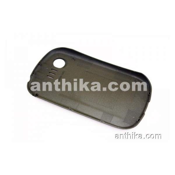 Samsung C3510 Kapak Original Battery Cover Black New