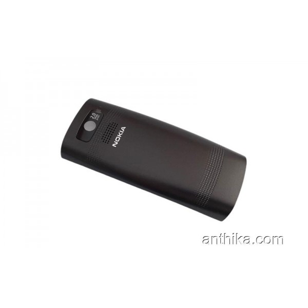 Nokia X2-02 Kapak Original Battery Cover Black New